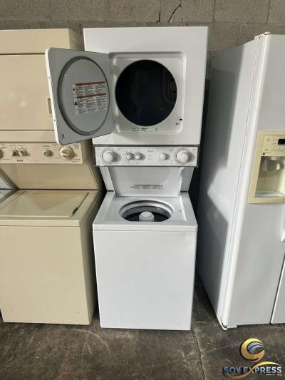 Whirlpool combo 24W washer and dryer stackable white color - Thumbnail 5