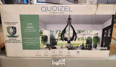 Quoizel 4 Light Pendant Light - Thumbnail 3