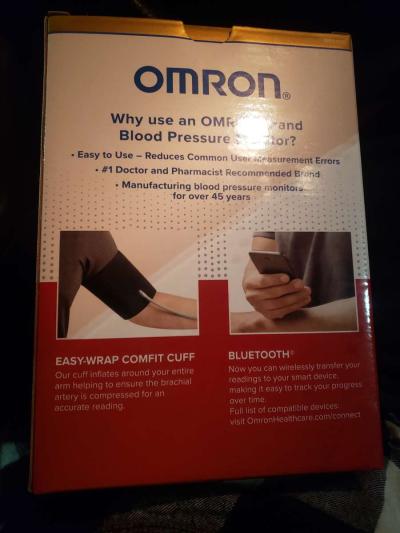Omron Bp7450 10 Series Wireless Upper Arm Blood Pressure Mon - Thumbnail 2