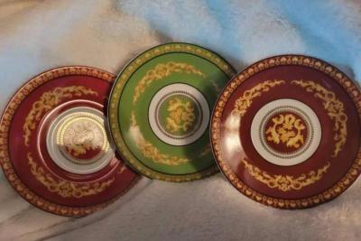 Bijoux Terner set of 3 tea cups with saucers - Thumbnail 2