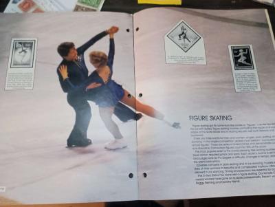 winter Olympics stamp book - Thumbnail 2