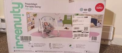 ingenuity poweradapt portable swing