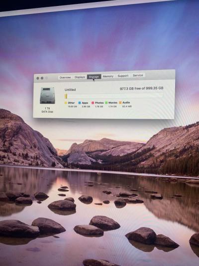 Apple mac thunderbolt 27 inch Retina display osx El Capitan - Thumbnail 3