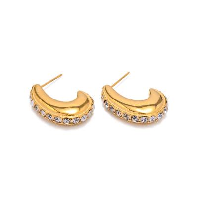 18K  gold fashion earrings - Thumbnail 6