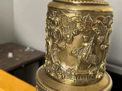 vintage gold lamp - Thumbnail 6