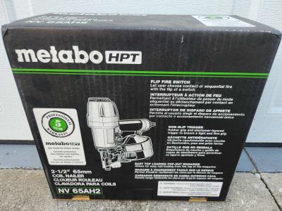 Metabo HPT Pneumatic Coil Siding Nailer - Thumbnail 6