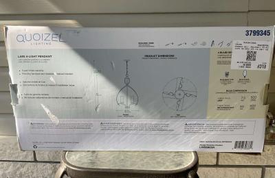 Quoizel 4 Light Pendant Light - Thumbnail 5