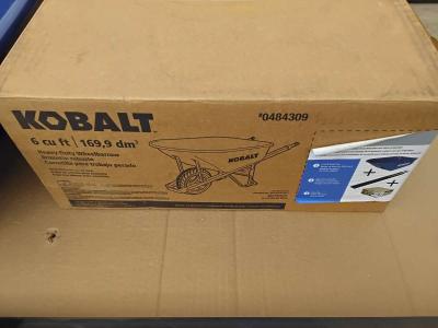 Brand New All Steel Kobalt Wheelbarrow Hardware Tire - Thumbnail 6