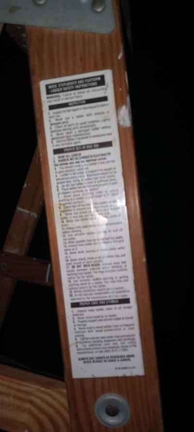 wood ladder - Thumbnail 2