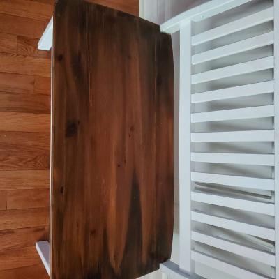 Wooden Bench W Storage - Thumbnail 3