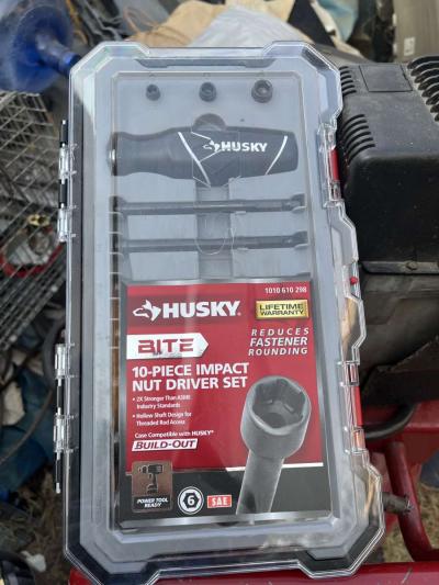 BITE Husky 10 Piece Impact Nut Driver set - Thumbnail 2