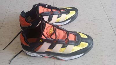 adidas mens nitball sneakers size 11 and half - Thumbnail 2