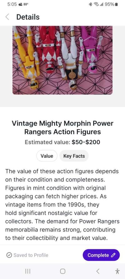 4 foot tall power ranger collectables - Thumbnail 3