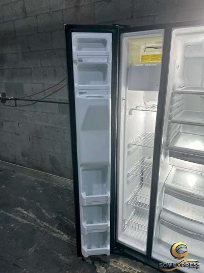 GE refrigerator stainless steel - Thumbnail 6