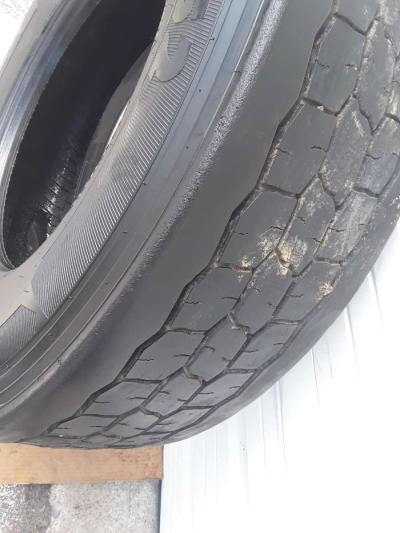 Low Pro Drive Truck Tire 295 75R 22 5 Cooper Tire Like New - Thumbnail 6