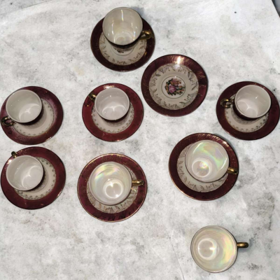 Vintage tea cups and saucers read description - Thumbnail 3