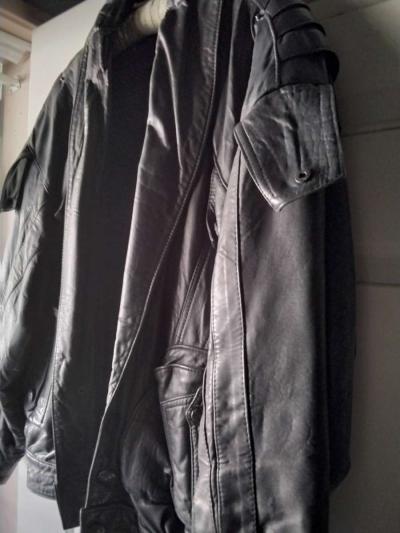 mens leather jacket - Thumbnail 3