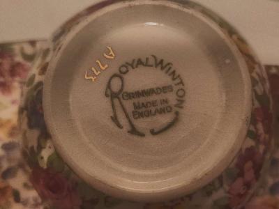 Cream and Sugar Bowl With Tray - Thumbnail 4