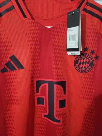 Bayer Mnich Soccer Jersey 2025 Player Version Size L XL - Thumbnail 4