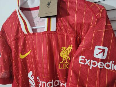 Liverpool 2025 Player Version Size L XL  Chiesa - Thumbnail 3