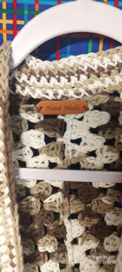 handmade crochet cardigan jacket - Thumbnail 3