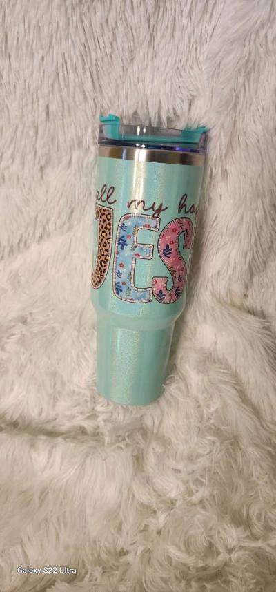 40 oz inspirational tumbler - Thumbnail 2
