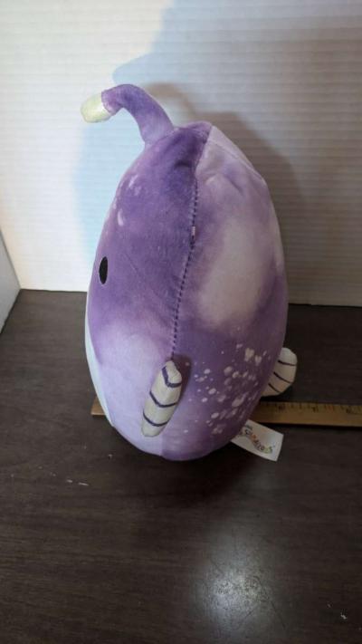 SQUISHMALLOW Easton Anglerfish Plush Purple Tie Dye Lantern - Thumbnail 4