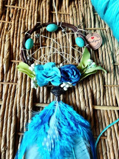 Country Blue Dream Catcher - Thumbnail 2