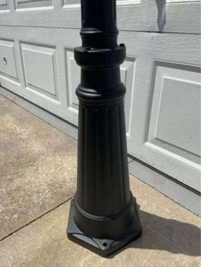 Harbor Breeze 3 Light Lamp Post - Thumbnail 5