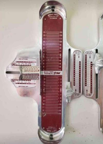 Foot Measuring Tool  2 Pack  Retail Boutiques  RRR Apparel - Thumbnail 2