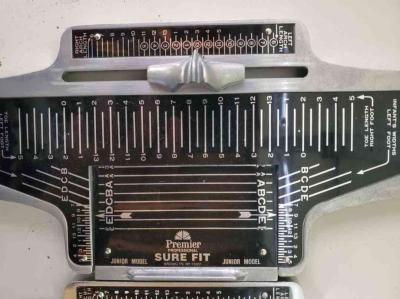 Jr Foot Measuring Tool  Pack Of 2  RRR Apparel - Thumbnail 2