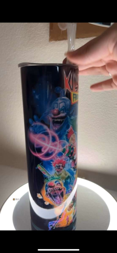 killer klowns 30oz tumbler - Thumbnail 5