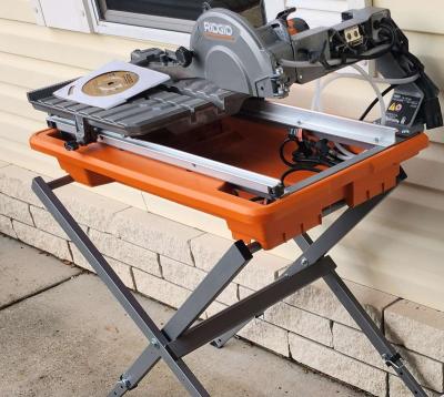 Ridgid R4031S Wet Saw with Stand - Thumbnail 2