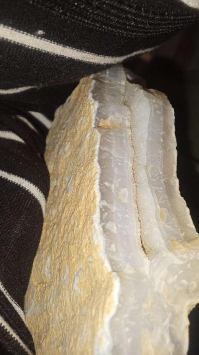 RARE DRUZY AND BROW AGATE - Thumbnail 4