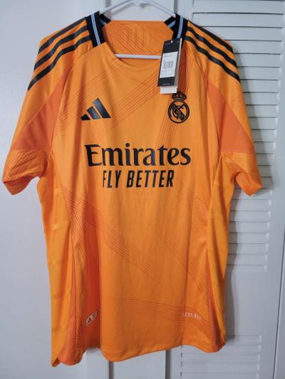 Real Madrid Jersey Soccer 2025 Player Version Size L XL - Thumbnail 2