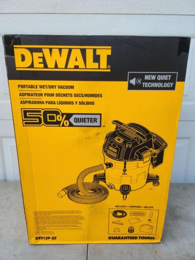 Dewalt Stealthsonic Quiet Wet Dry Shop Vacuum - Thumbnail 2