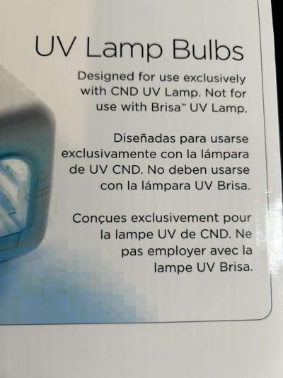 UV LAMP BULBS for use with a CND  UV lamp - Thumbnail 5