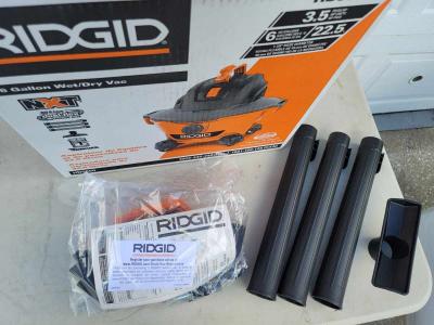 Ridgid HD0600 Wet Dry Shop Vac - Thumbnail 5