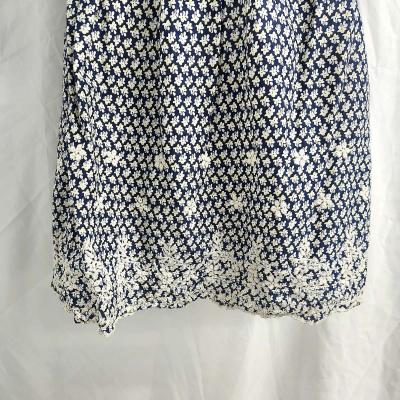 Poetry Off Shoulder Ruffled Bodice Embroidered Tunic Dress - Thumbnail 5