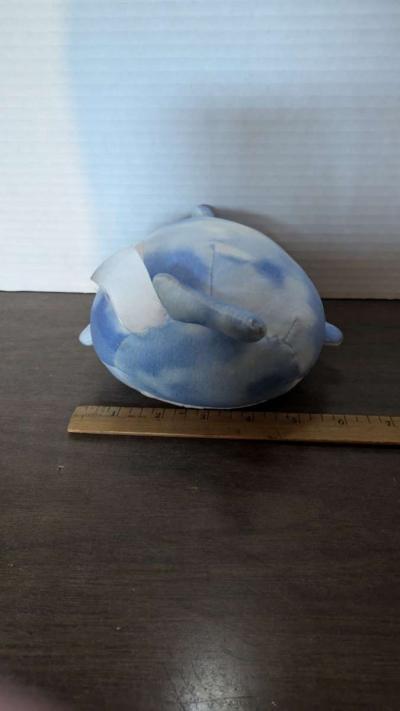 RARE Squishmallow 5 Samir Blue Tie Dye Whale Used perfect co - Thumbnail 5