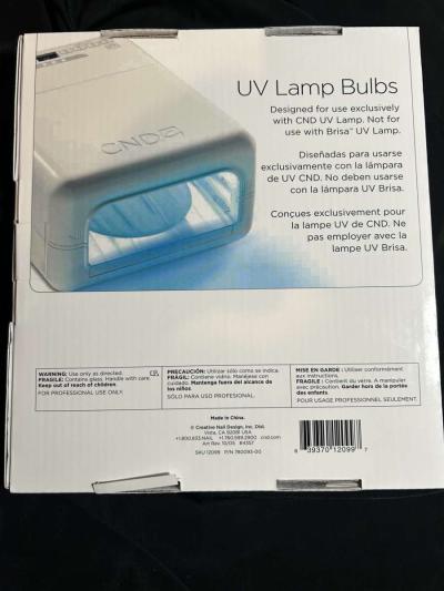UV LAMP BULBS for use with a CND  UV lamp - Thumbnail 4