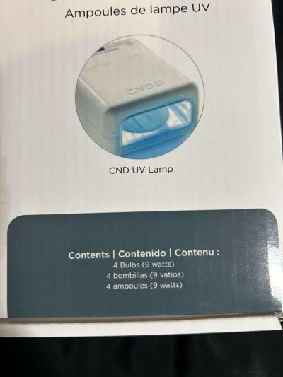 UV LAMP BULBS for use with a CND  UV lamp - Thumbnail 3
