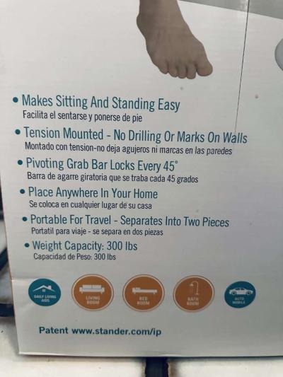 security pole  curve grab bar - Thumbnail 2