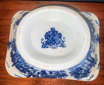 Victoria ware ironstone  pedestal bowl - Thumbnail 5
