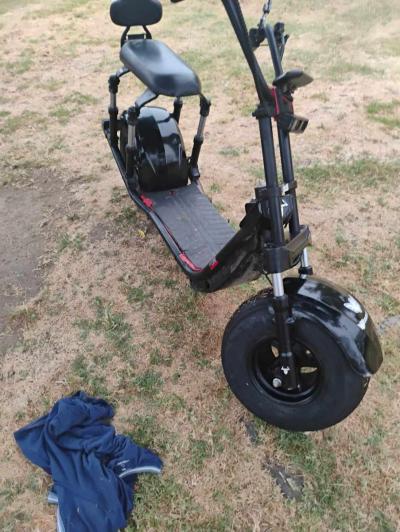 wind horse fat tire hog electric scooter - Thumbnail 2