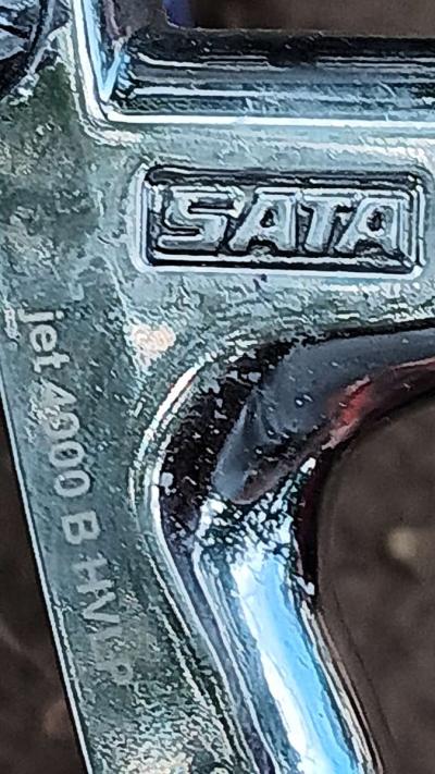 SATA Jet 4000 B HVLP  pneumatic  paint sprayer - Thumbnail 3