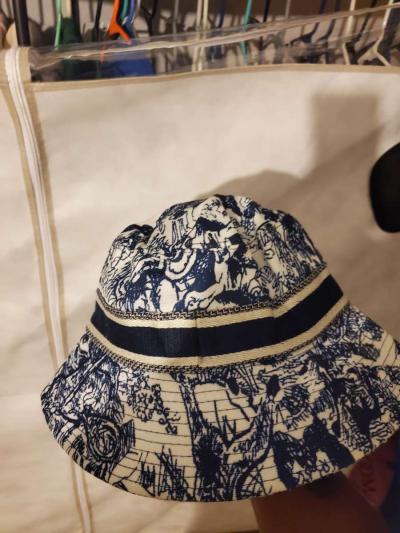 Dior bandana signature logo bucket hat - Thumbnail 3