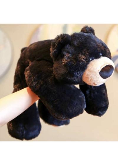 20 inch black bear plush - Thumbnail 5