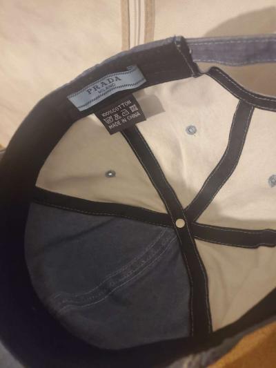 Prada logo Jean hat - Thumbnail 3