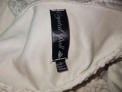 Womens white dress - Thumbnail 3